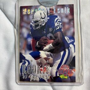 1995 Classic “1994 Rookie of the Year” Marshall Faulk #08005 Sealed
